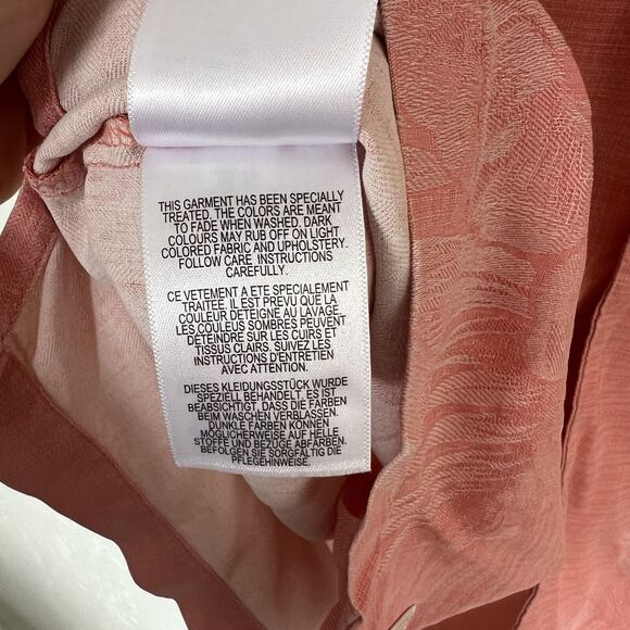 Tommy‎ Bahama Men’s 100% Silk Hawaiian Flower Shirt Size Large - Picture 5 of 11